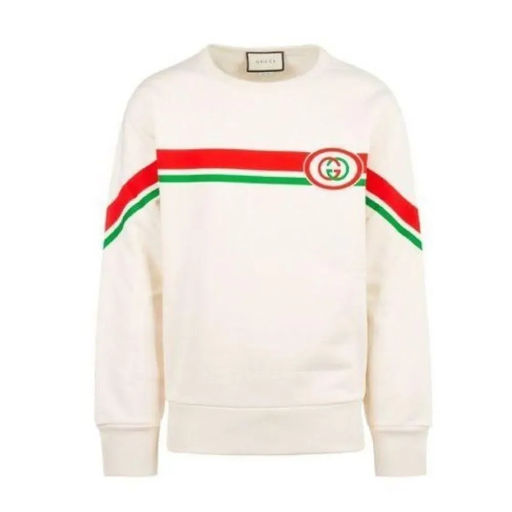 Gucci  GG Logo Distressed Sweatshirt over size